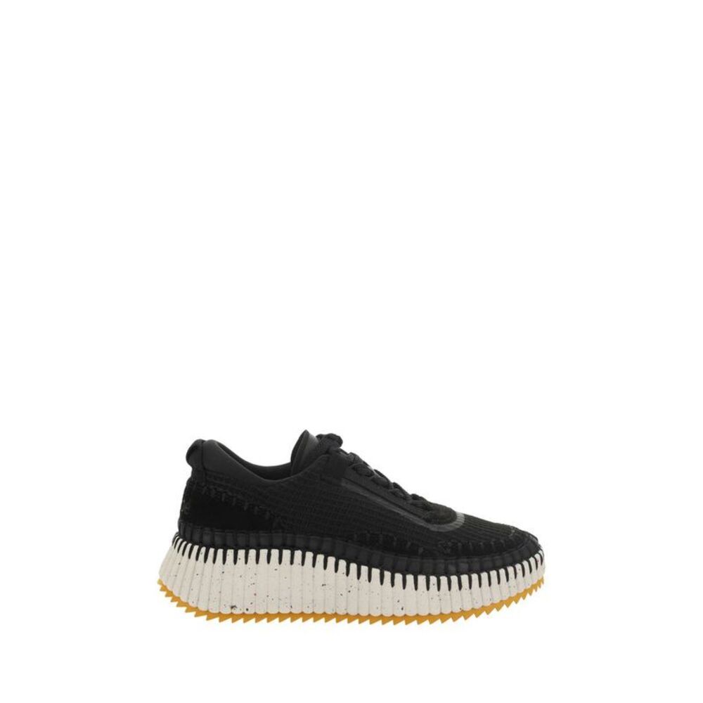 Chloé Black Nylon Women's Sneakers